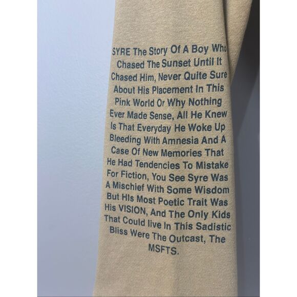 NWOT MSFTSrep x Jaden Smith SYRE Hoodie Sweatshirt Unisex Small - Picture 8 of 16